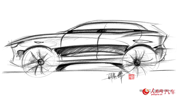 感受中国汽车设计的“感性之美” 名爵X-mo